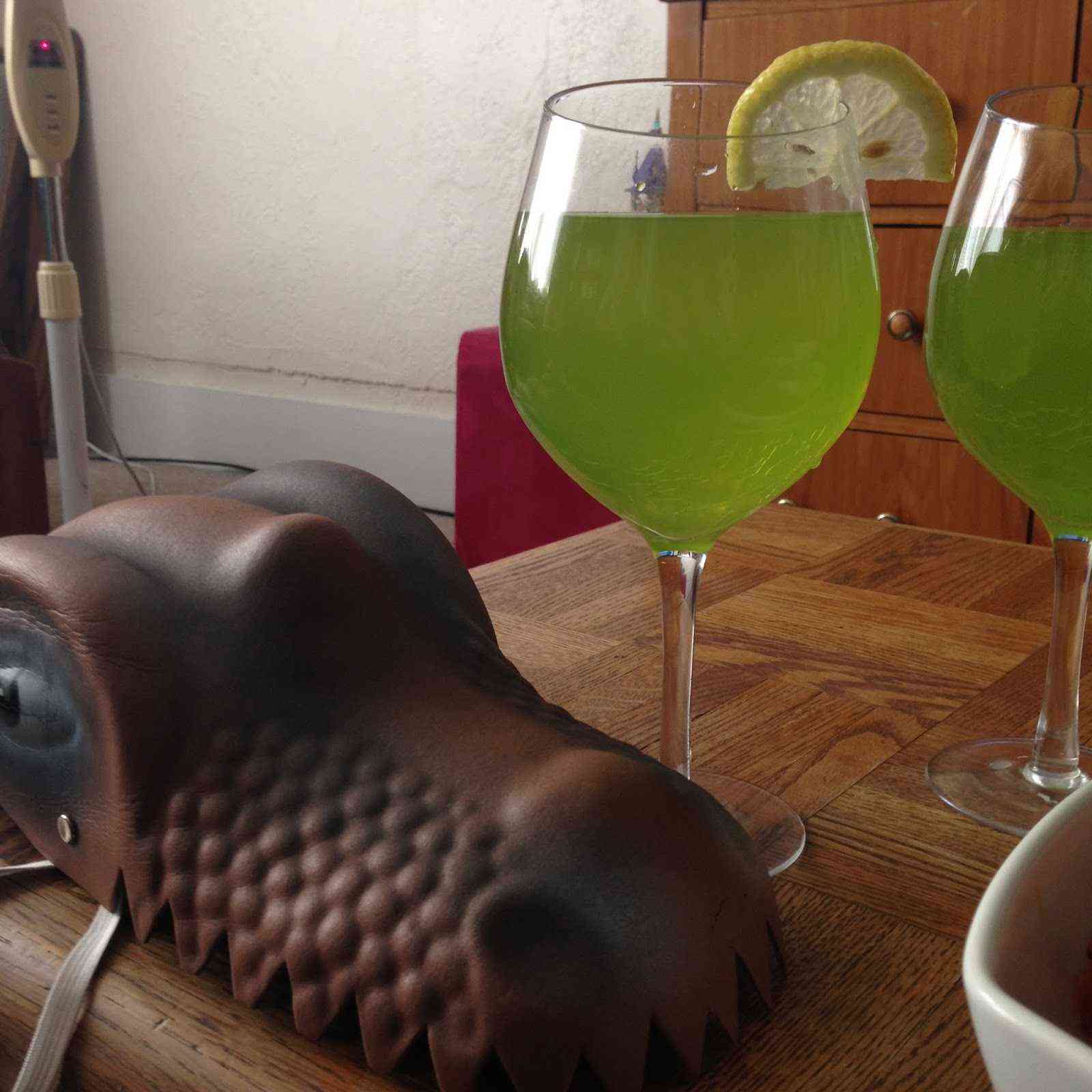 Green Dinosaur Cocktail