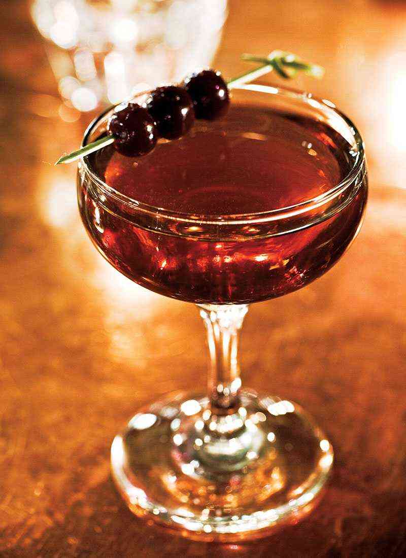 Bombay Bourbon Manhattan