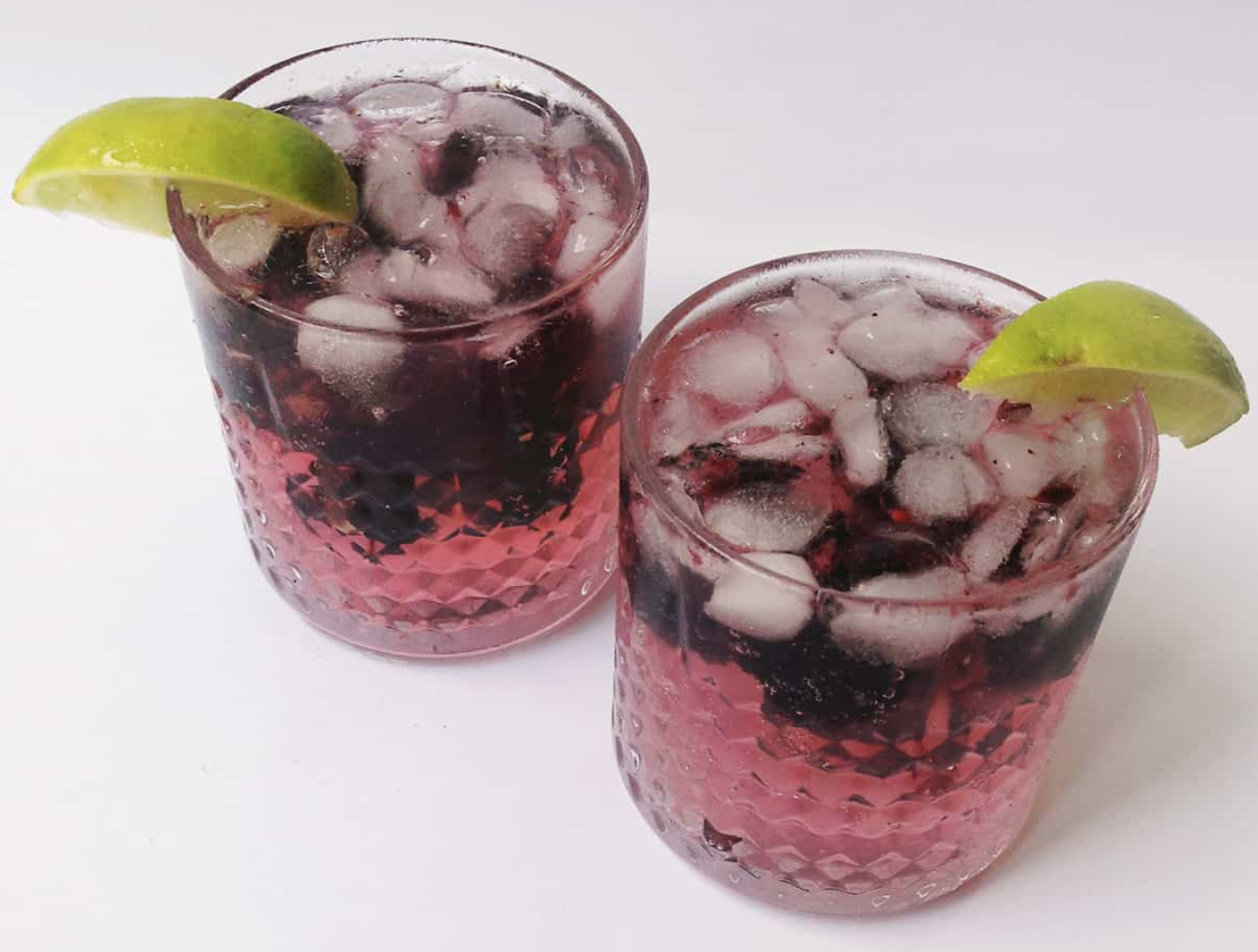 Blackberry Gin + Tonic