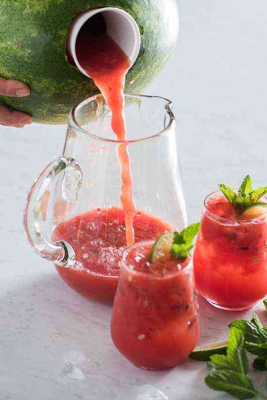 Watermelon Mojito with Bacardi Rum