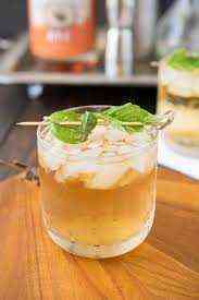 Basil Whiskey Lemongrass Cocktail