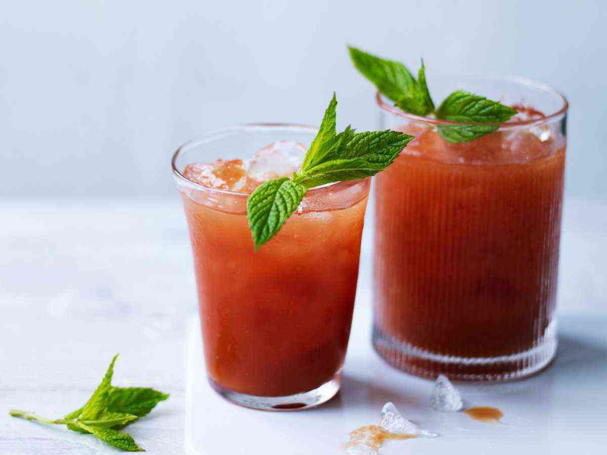 Deconstructed Beer Bloody Mary