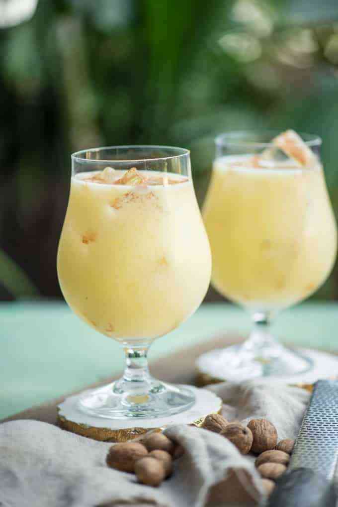 Coconut Cream Rum Cocktail