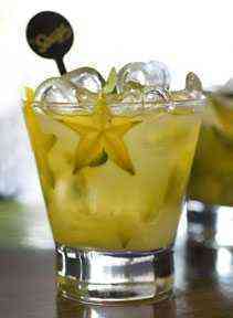 Starfruit Surprise Gin Wine Cocktail