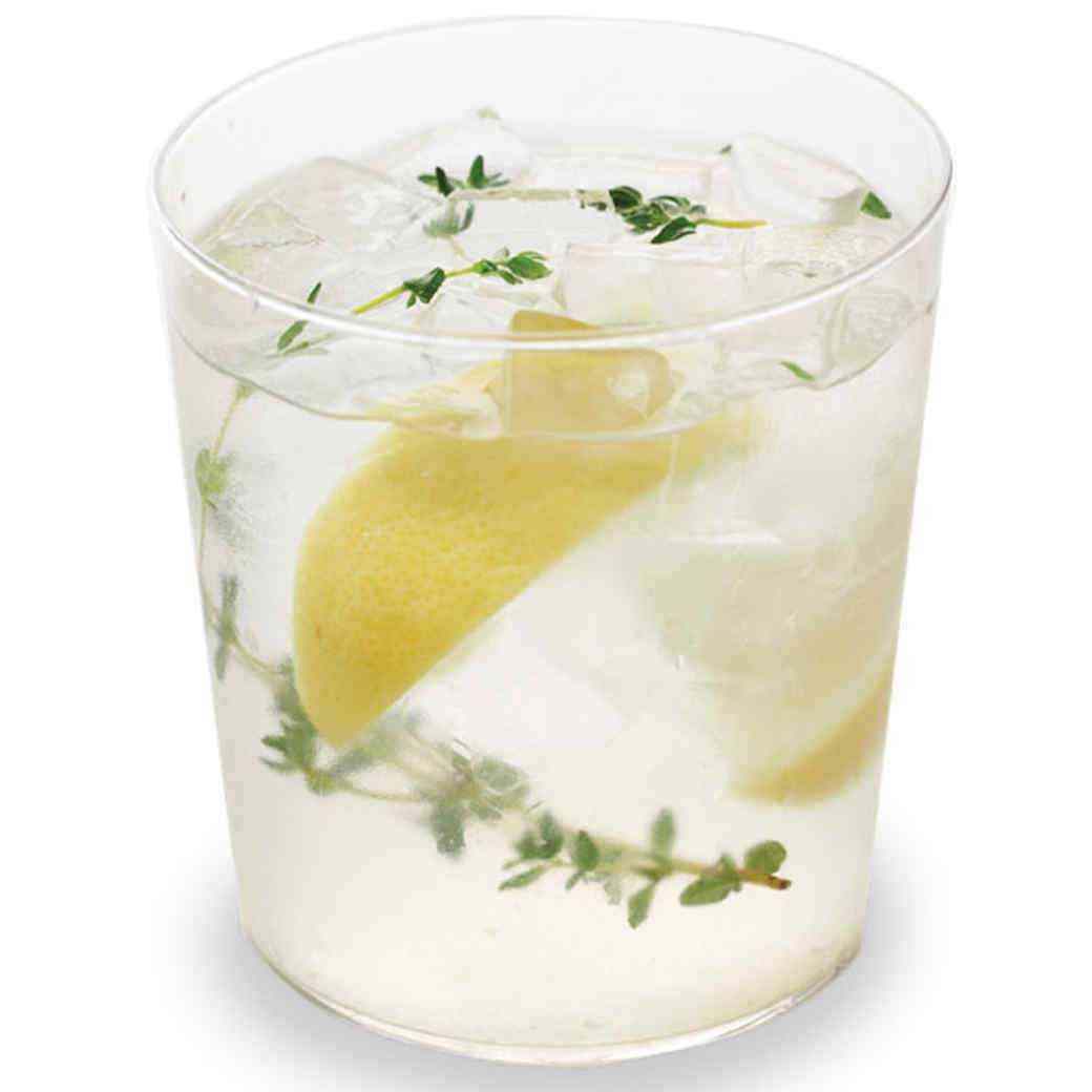 Thyme Tequila Lemonade Cocktail